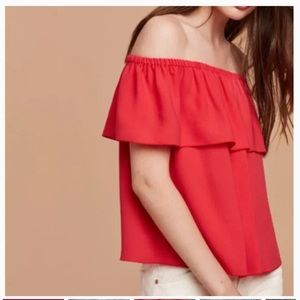Aritzia Wilfred Off the Shoulder Top